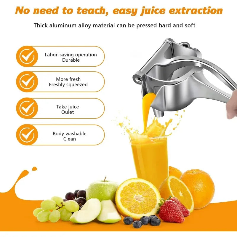 Brambleo Aluminum Manual Citrus Squeezer