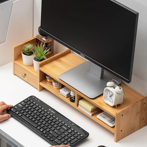 Brambleo Bamboo Desk Display Riser