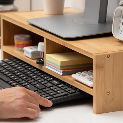 Brambleo Bamboo Desk Display Riser