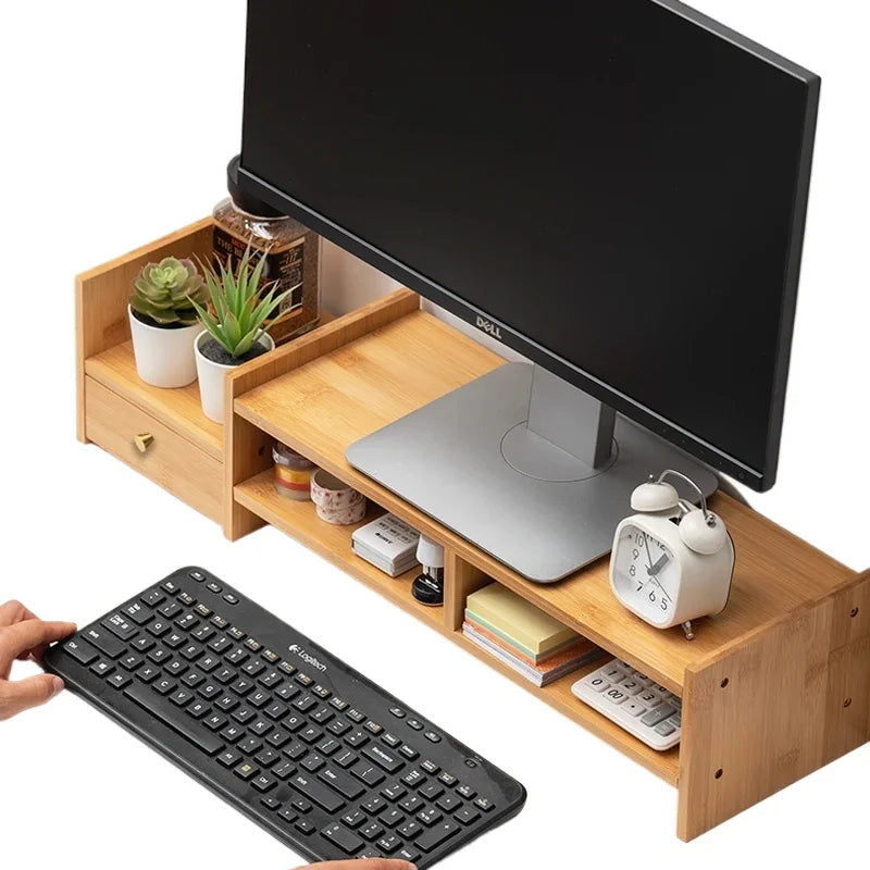 Brambleo Bamboo Desk Display Riser