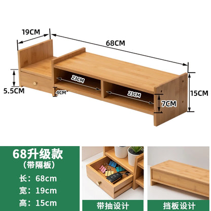 Brambleo Bamboo Desk Display Riser