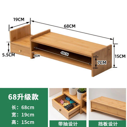 Brambleo Bamboo Desk Display Riser