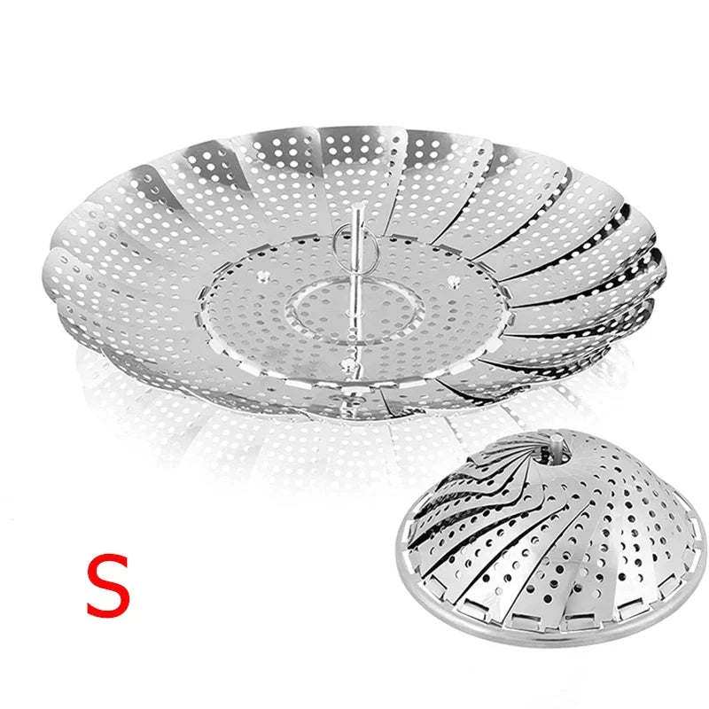 Brambleo Collapsible Stainless Steel Steamer Insert
