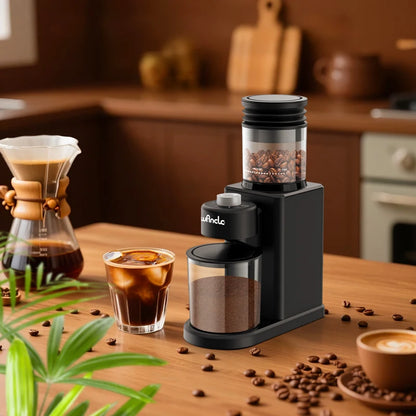 Brambleo Electric Conical-Burr Coffee Grinder