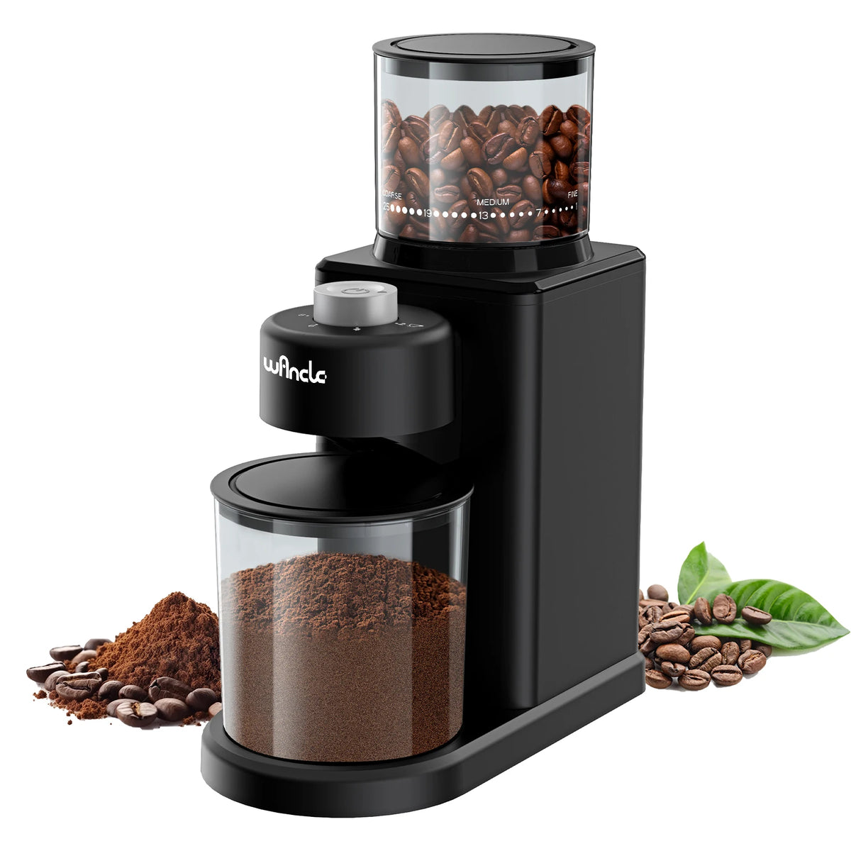 Brambleo Electric Conical-Burr Coffee Grinder