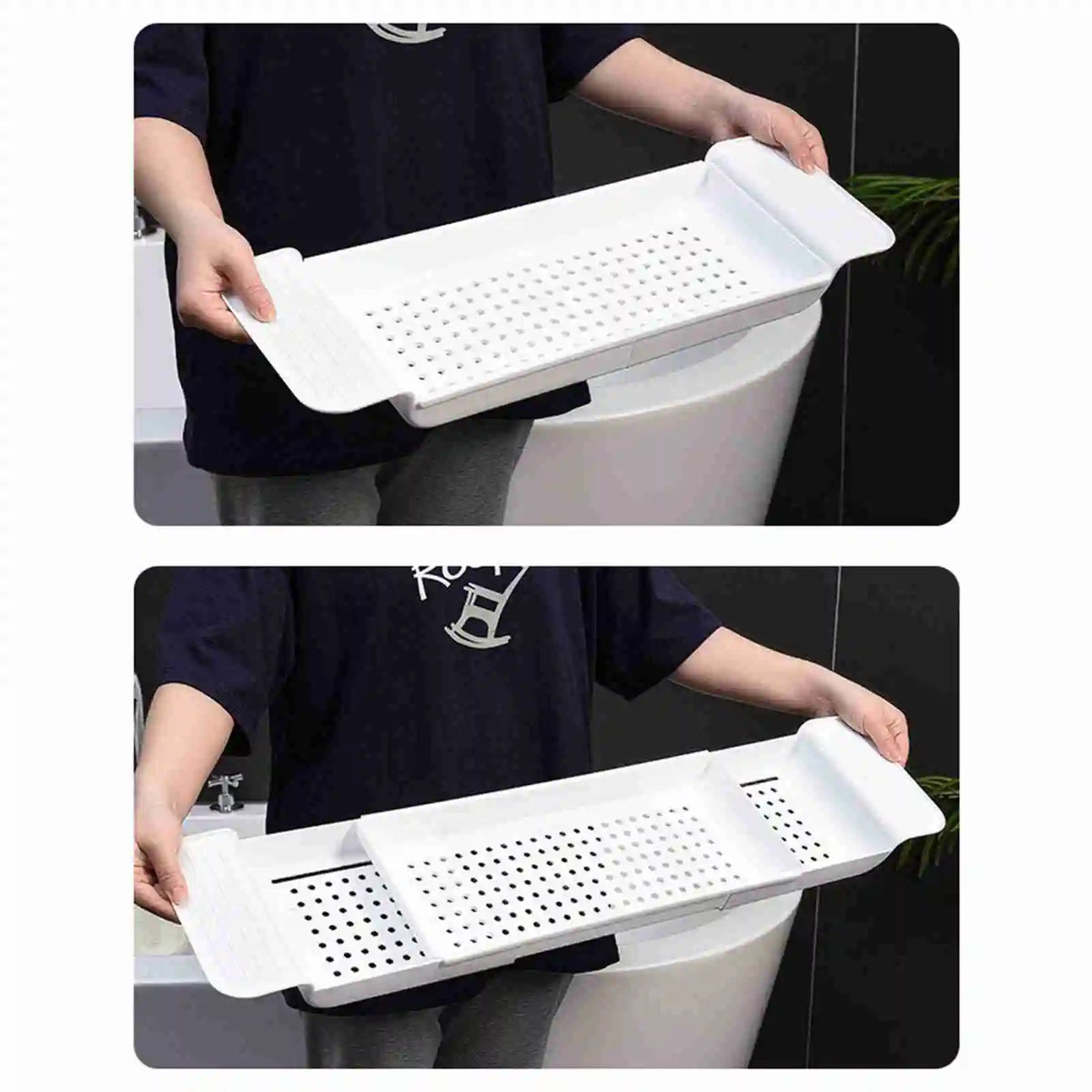 Brambleo Expandable Bath Caddy Tray