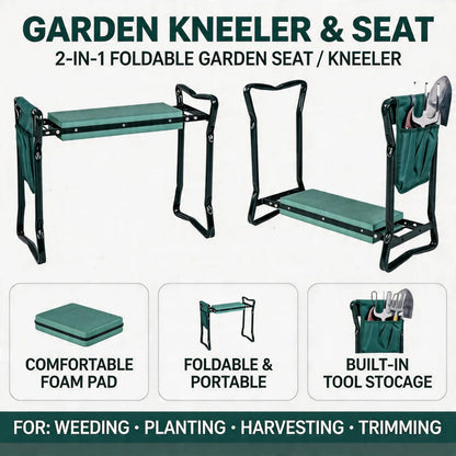 Brambleo Folding Garden Kneeler and Seat