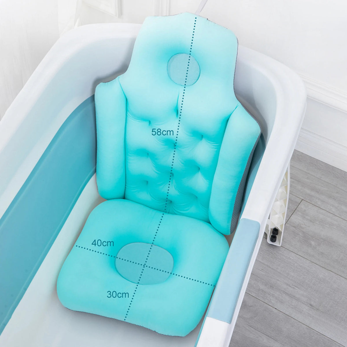 Brambleo Full-Body Polyester Bath Pillow