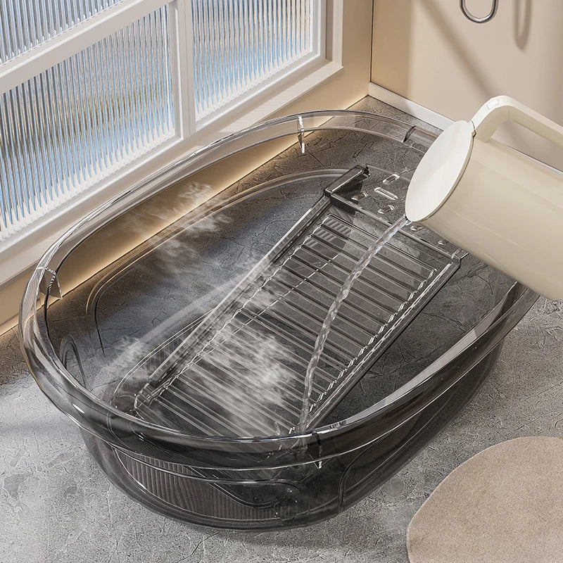 Brambleo Laundry Basin with Integrated Washboard