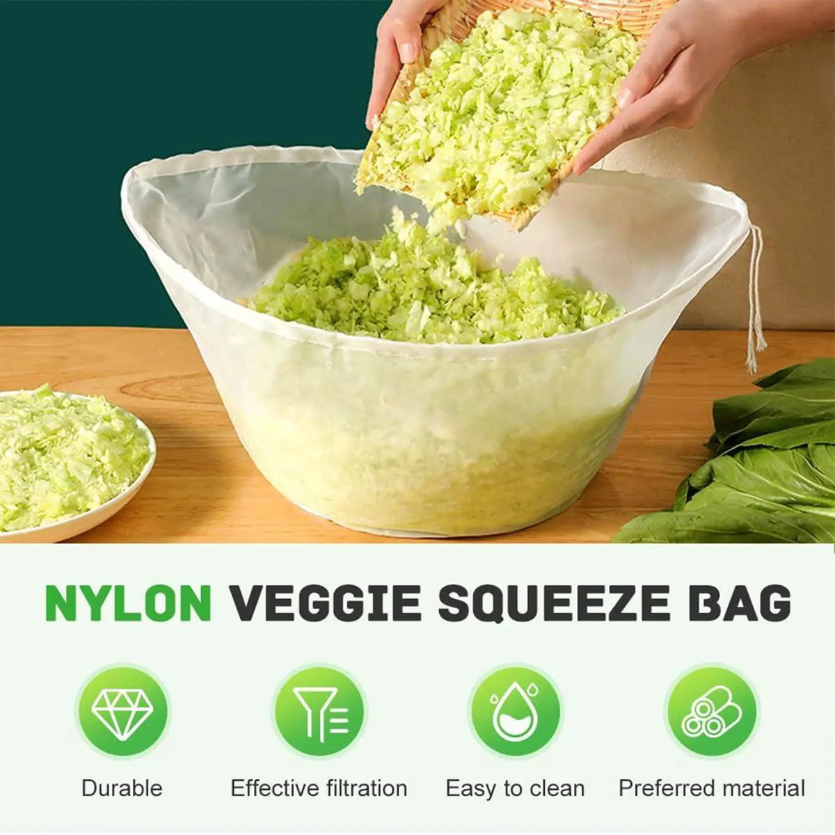 Brambleo Nut-Milk Straining Bag