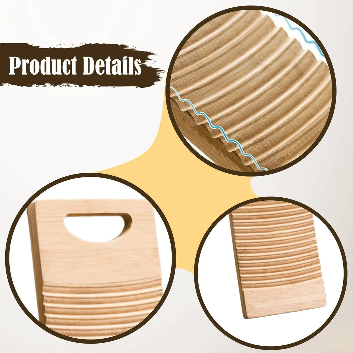 Brambleo Rectangular Manual Laundry Washboard
