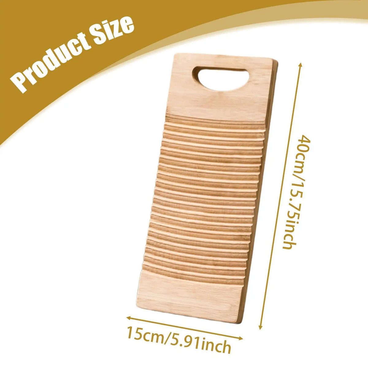 Brambleo Rectangular Manual Laundry Washboard