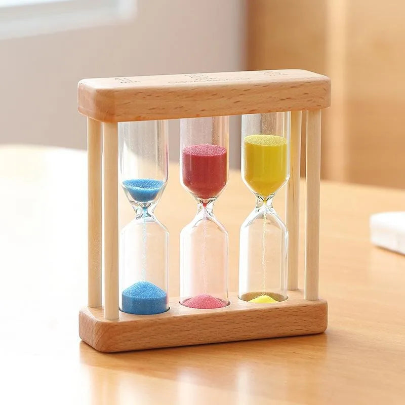 Brambleo Rotating Three-Interval Sand Timer