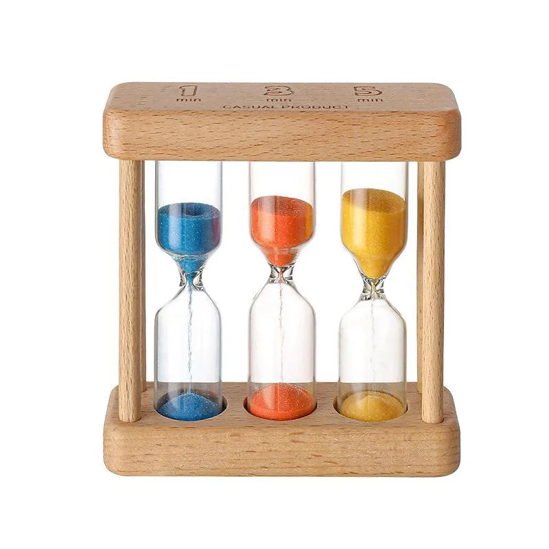 Brambleo Rotating Three-Interval Sand Timer