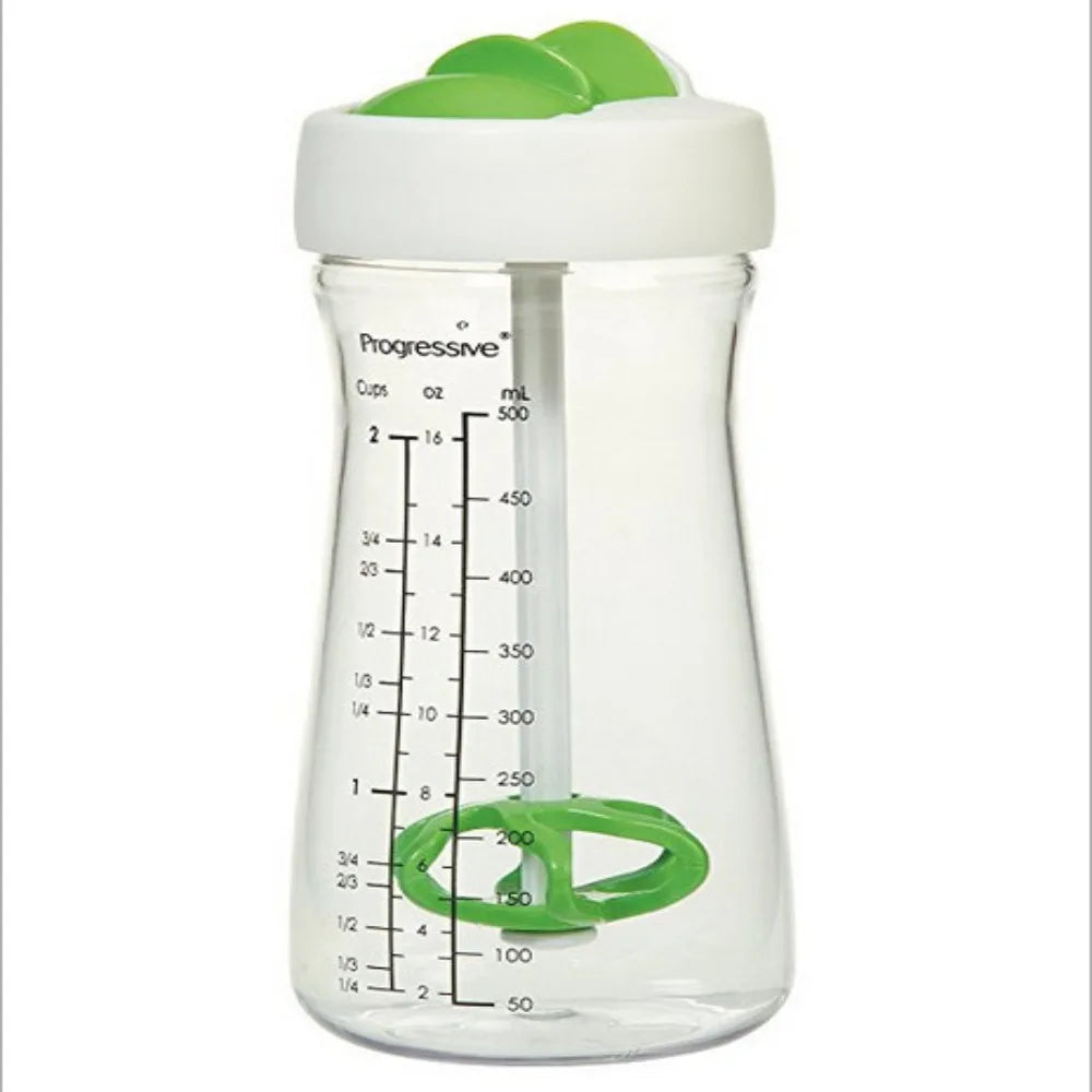 Brambleo Spiral-Mixing Salad Dressing Shaker