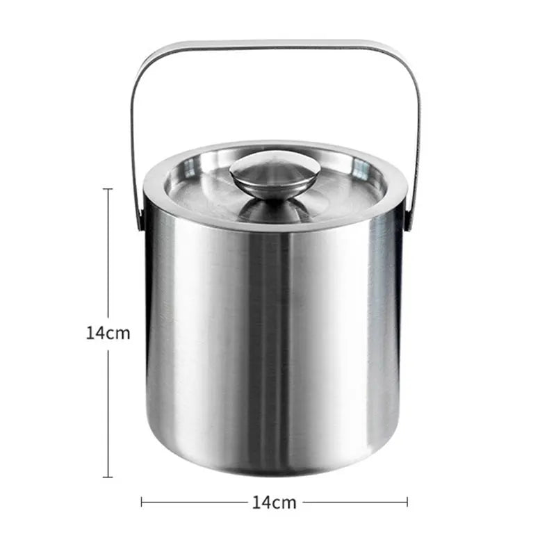 Brambleo Stainless Steel Ice-Serving Bucket