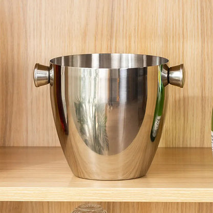 Brambleo Stainless Steel Ice-Serving Bucket
