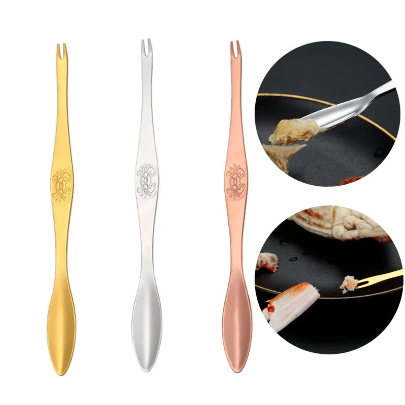 Brambleo Stainless Steel Seafood Cracking and Picking Tools