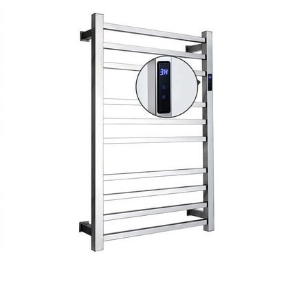 Brambleo Wall-Mounted Stainless Steel Heated Towel Rack