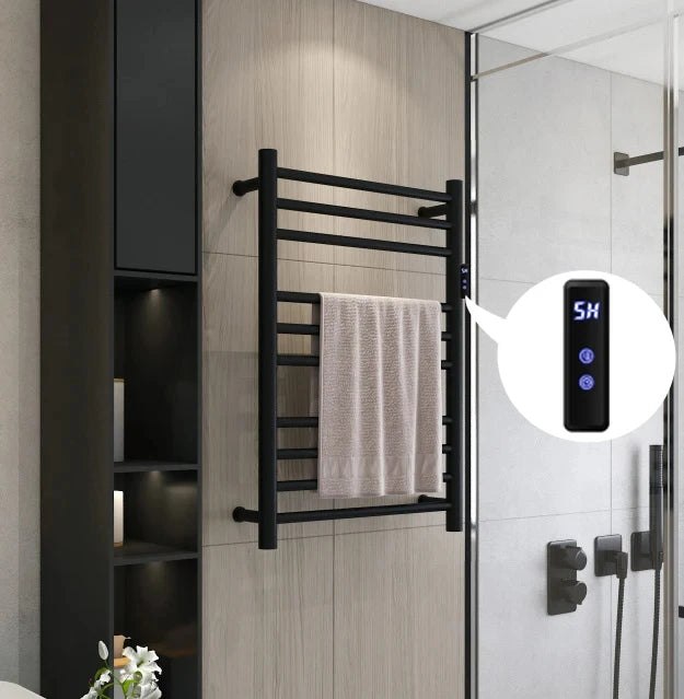 Brambleo Wall-Mounted Stainless Steel Heated Towel Rack