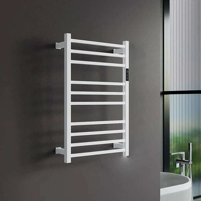 Brambleo Wall-Mounted Stainless Steel Heated Towel Rack
