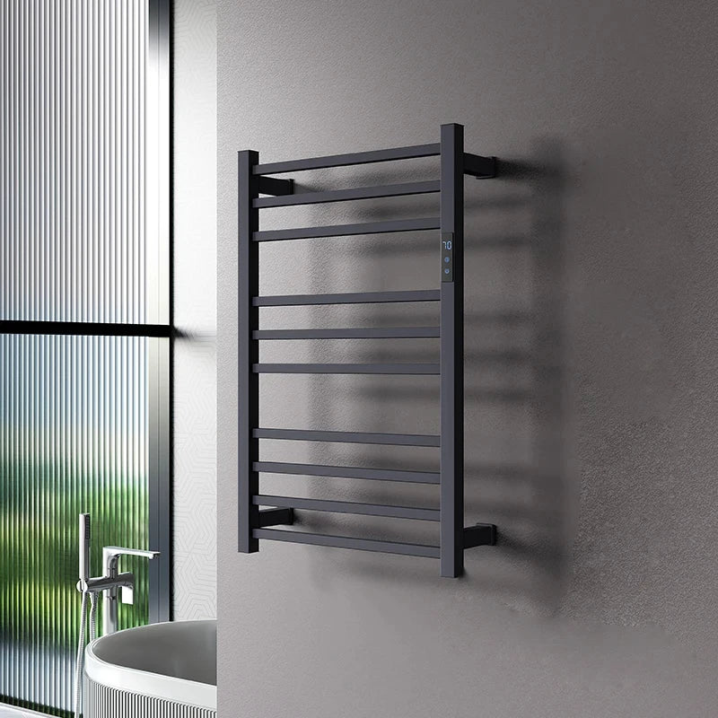 Brambleo Wall-Mounted Stainless Steel Heated Towel Rack