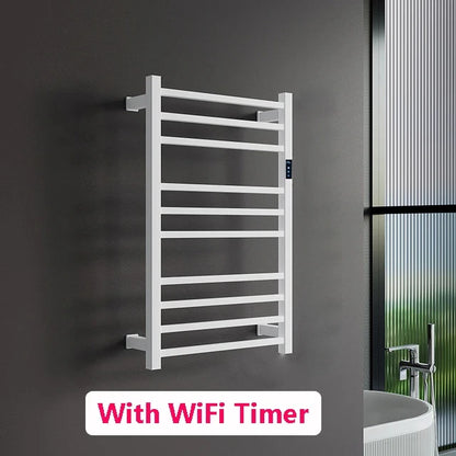 Brambleo Wall-Mounted Stainless Steel Heated Towel Rack