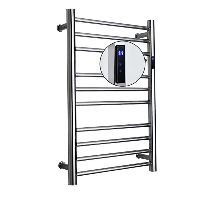 Brambleo Wall-Mounted Stainless Steel Heated Towel Rack