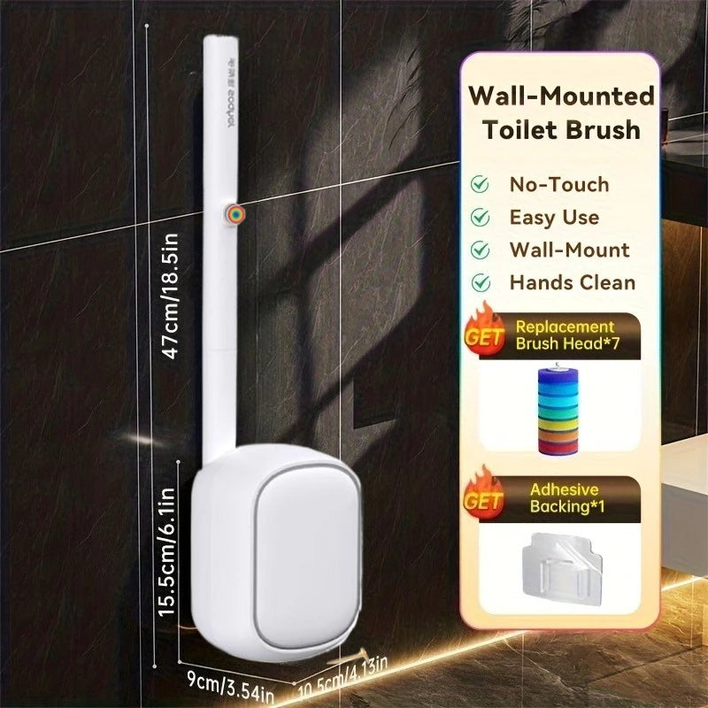 Brambleo Wall-Mounted Toilet Brush and Refill Options